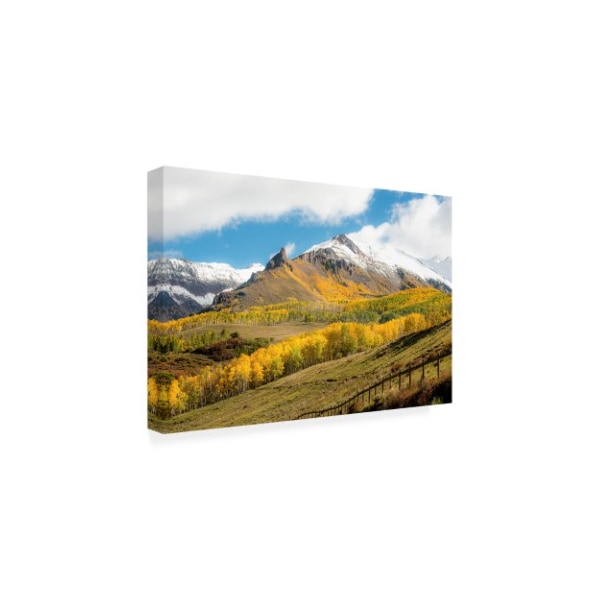 Dan Ballard 'Mountain And Hills 2' Canvas Art,16x24